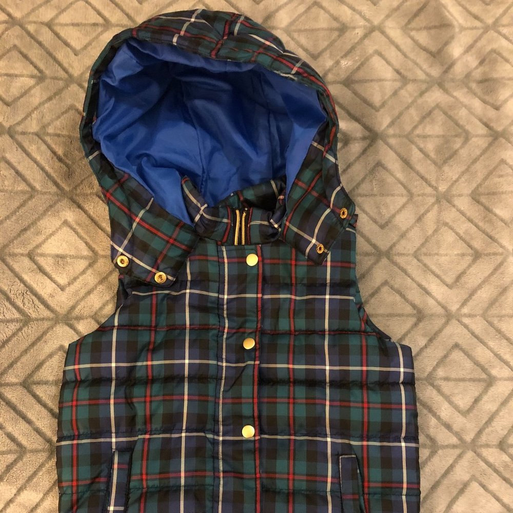 Peyton & Parker Youth Sz 10-12 Hooded Puffy Vest